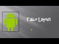 Android TableLayout Part 1 By Mihir Modi