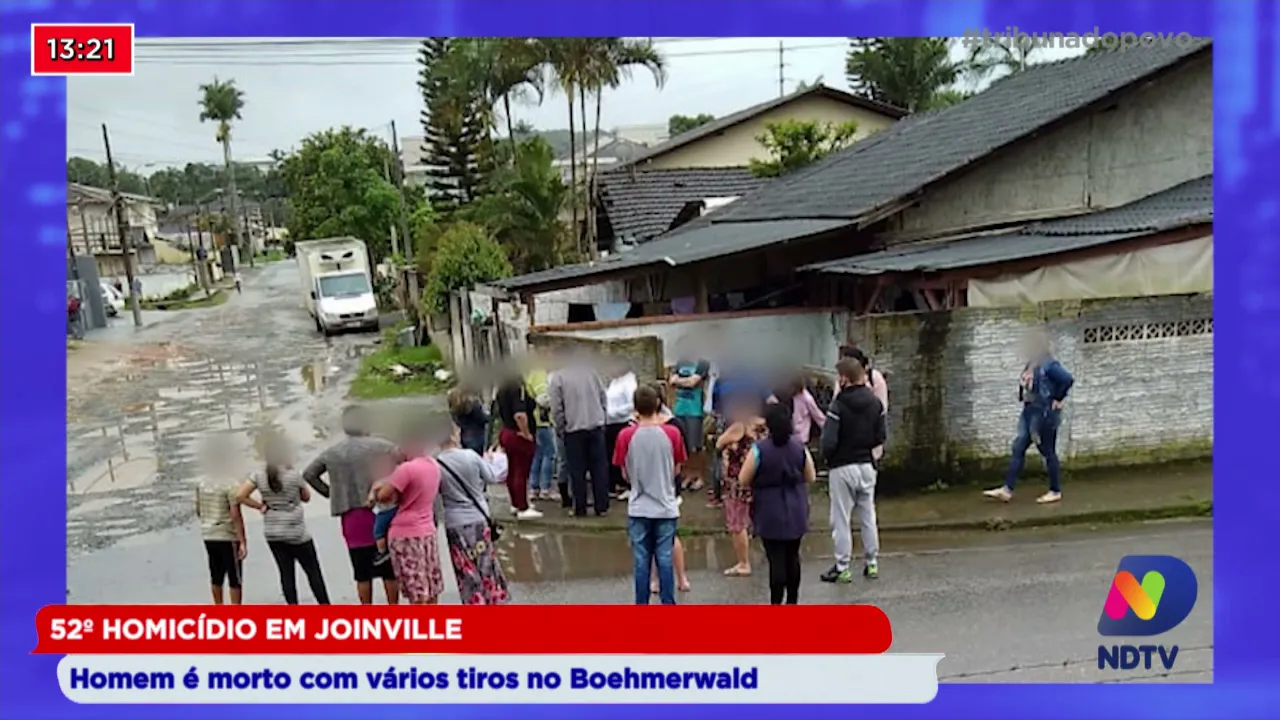 52º homicídio em Joinville: Homem é morto com vários tiros no Boehmerwald