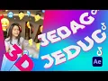 Full Cara Edit dan Mentahan Jedag Jedug 3D Viral Tiktok di After Effects.