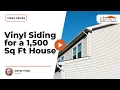 How Much is Vinyl Siding for a 1 500 Sq Ft House Integrity Roofing
