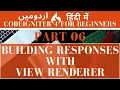 Part 06 Codeigniter 4 Tutorial Series in Building Responses With View Renderer C