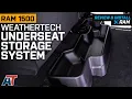 2019-2021 RAM 1500 Weathertech Underseat Storage System Review Install