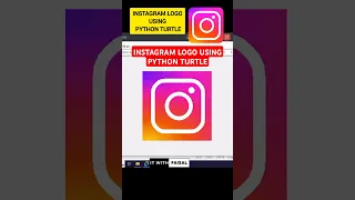 Instagram Logo Using Python Turtle Easy Python Turtle Graphics Drawing Art For Beginners