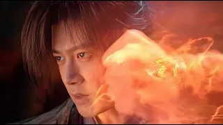 شاب فقير ومشرد اكتشف انه لديه قوة خارقة ويمكنة التحكم فالنار وقرر انقاذ المملكة ملخصBurning Flames 