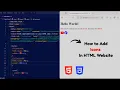 How to Add Icons to HTML Using Font Awesome Beginner HTML Tutorial