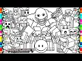 Verity in Minecraft Coloring Pages Minecraft Mod Horror How to Color Minecraft Characters