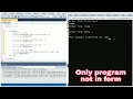 Simple interest program using VB net with out using form console application program VB net2022