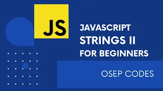 JavaScript Tutorial for Beginners - String property length