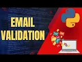 How to Check Validate E-Mail Address in Python Using Regex Complete Python Project