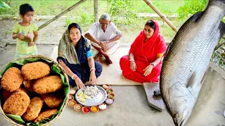 আজ ভেটকি মাছের ফিশ কাটলেট বানালাম,দাদু দারুন খুশি 3 পিস খেয়ে নিলো