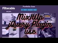 Filterable gallery with jQuery mixitup Plugin use Mixitup 3 JavaScript Plugin Bangla Tutorial