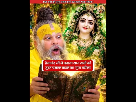 राधाष्टमी पर राधा रानी को प्रसन्न करने का गुप्त उपाय😍 #sanatanbharatdesh #shorts #radhaashtami