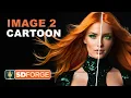 Photo to Cartoon Stable Diffusion Easy Step-by-Step Guide - Forge UI