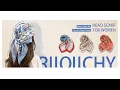 RIIQIICHY Women Head Hair Scarf Like Satin Silk Scarf Sleeping Hair Wrapping Night 27 5