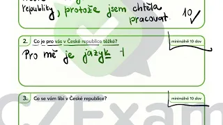 CZExam - Czech Language Exam for Permanent Residence A2 Written Part