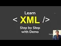 What is XML XML Beginner Tutorial Learn XML with Demo