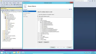 How to Script out Tables with Data in Sql Server