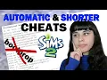 Making Cheats Turn On AUTOMATICALLY SHORTENING Cheats in The Sims 2 userStartup cheat file