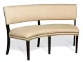 Upholstered Dining Bench With Back for More Pleasant Dining