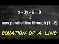 Equation of the Line - Co-ordinate Geometry Junior Cycle Maths