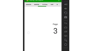 Xamarin Android Tutorial 10 Sliding Tab Interface