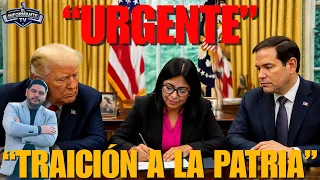 Urgente Delcy Traiciona A La Patria Estados Unidos Toma Control Parcial De Reserva Petr