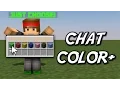 Minecraft CHAT COLOR Change the chat color instantly Plugin Tutorial