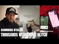 Goofy scammers snitch on Chime Glitch on TikTok