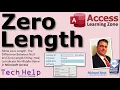 Allow Zero Length The Difference Between Null and Zero Length String Indicate No Middle Name