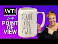 Our Point of View on Magenta Rae Dunn YOU RE ON MUTE Mugs From Amazon
