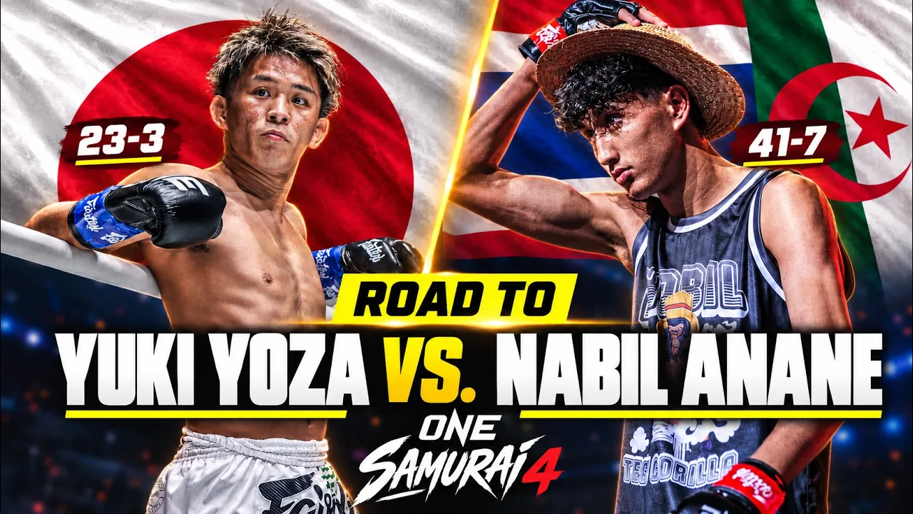 BAD BLOOD! Yuki Yoza 🇯🇵 vs. Nabil Anane 🇹🇭🇩🇿 | Road To ONE Samurai 4