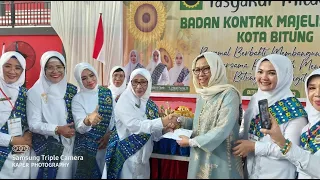 Download Milad ke-17 BKMT Kota Bitung, Yasti Soepredjo Mokoagow Berikan Uang Pembinaan 10 Juta MP3