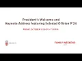 Brown Family Weekend President s Welcome and Keynote Address featuring Soledad O Brien P 24