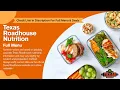 Texas Roadhouse Nutrition Guide Full Menu Calories Facts - USA 2026