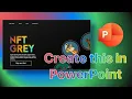 Monkey NFT PowerPoint Template Feat Inspired From Fuzestudio Figma Design