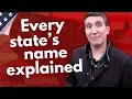 Lagu The origin of every US state's name