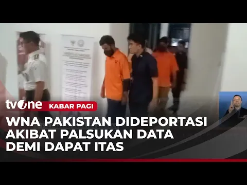 Berikan Keterangan Palsu, Dua WNA Pakistan Dideportasi Imigrasi Sumsel