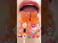 Download Lagu asmr PINK KOHAKUTO EMOJI FOOD eating sounds(sped up)