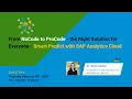 From NoCode to proCode - The Right Solution for Everyone