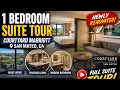 Courtyard Marriott San Mateo 1 bedroom suite tour Newly Renovated