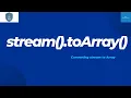 How To Convert A Stream To An Array In Java 8