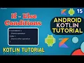 If-Else Expression in Kotlin Android Kotlin Tutorial