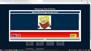 Simple Memory Card Game In JavaScript With Source Code Source Code Projects