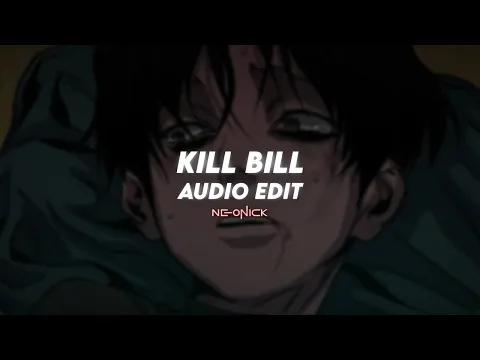 Download MP3 kill bill - sza | edit audio