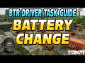 Battery Change - BTR Driver Task Guide