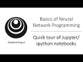 Quick Tour of Notebooks C1W2L17