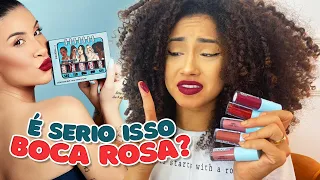 TESTEI OS BATONS DA BOCA ROSA *Vale a pena? - Lore Souza