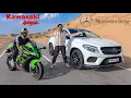 Super Bike VS Super Car - Drag Race