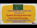 Learn SystemVerilog Assertions and Coverage Coding in-depth - learn SystemVerilog