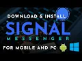 Download Lagu Download and Install Signal Messenger | Android and Windows 10 PC